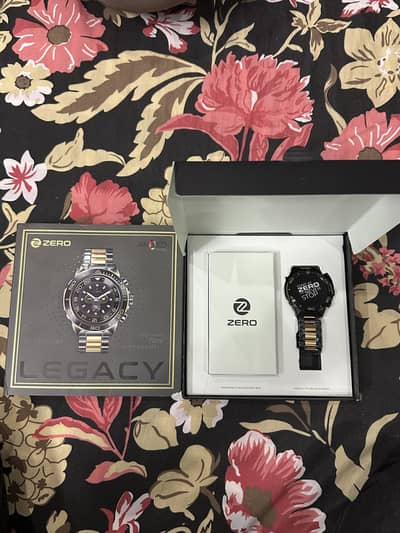 Legacy Watch by ZeroLifestyle. Pin pack new