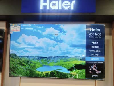 Mega offer 65 inch smart Q led tv new box pack 4k UHD 03228044108