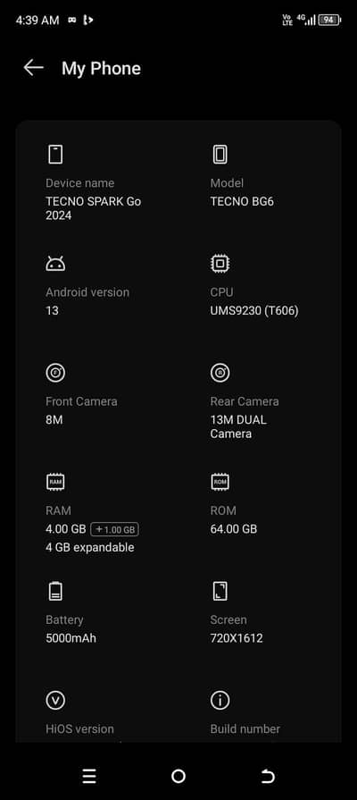 Urgant sale krna  4+4/64 Box Sath Hain Charger nahi hain plan new
