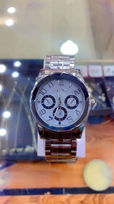 men's stainless steel watch