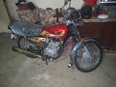 honda cg125 gold eidtion brand new