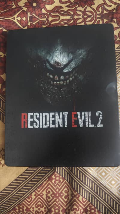 resident evil 2 steel book (rare item)