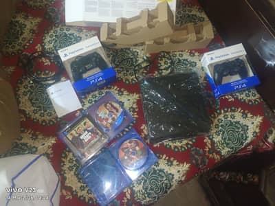 ps4 slim 10|10 condition  with Tekken 7, gta 5 premium edition,