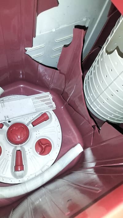 Panama washing machine with spinner