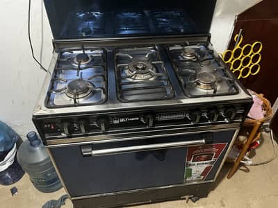 Electric gas oven