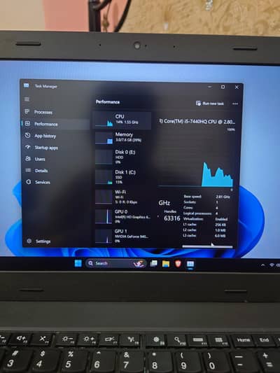 Lenovo Thinkpad T470p 7th gen HQ Processor with 2gb dedicated gpu
