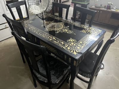 Glass Dining table