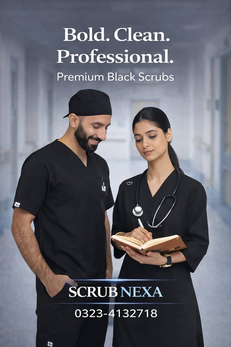 ڈاکٹرز اور نرسز کے لیے ٹاپ کوالٹی اسکرَب یونیفارم دستیاب ہے۔  بہترین 2