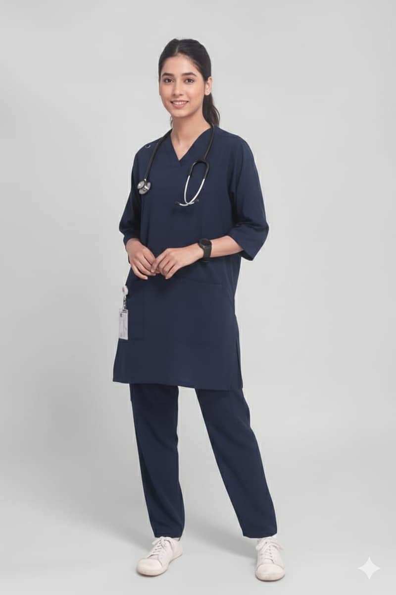 ڈاکٹرز اور نرسز کے لیے ٹاپ کوالٹی اسکرَب یونیفارم دستیاب ہے۔  بہترین 4