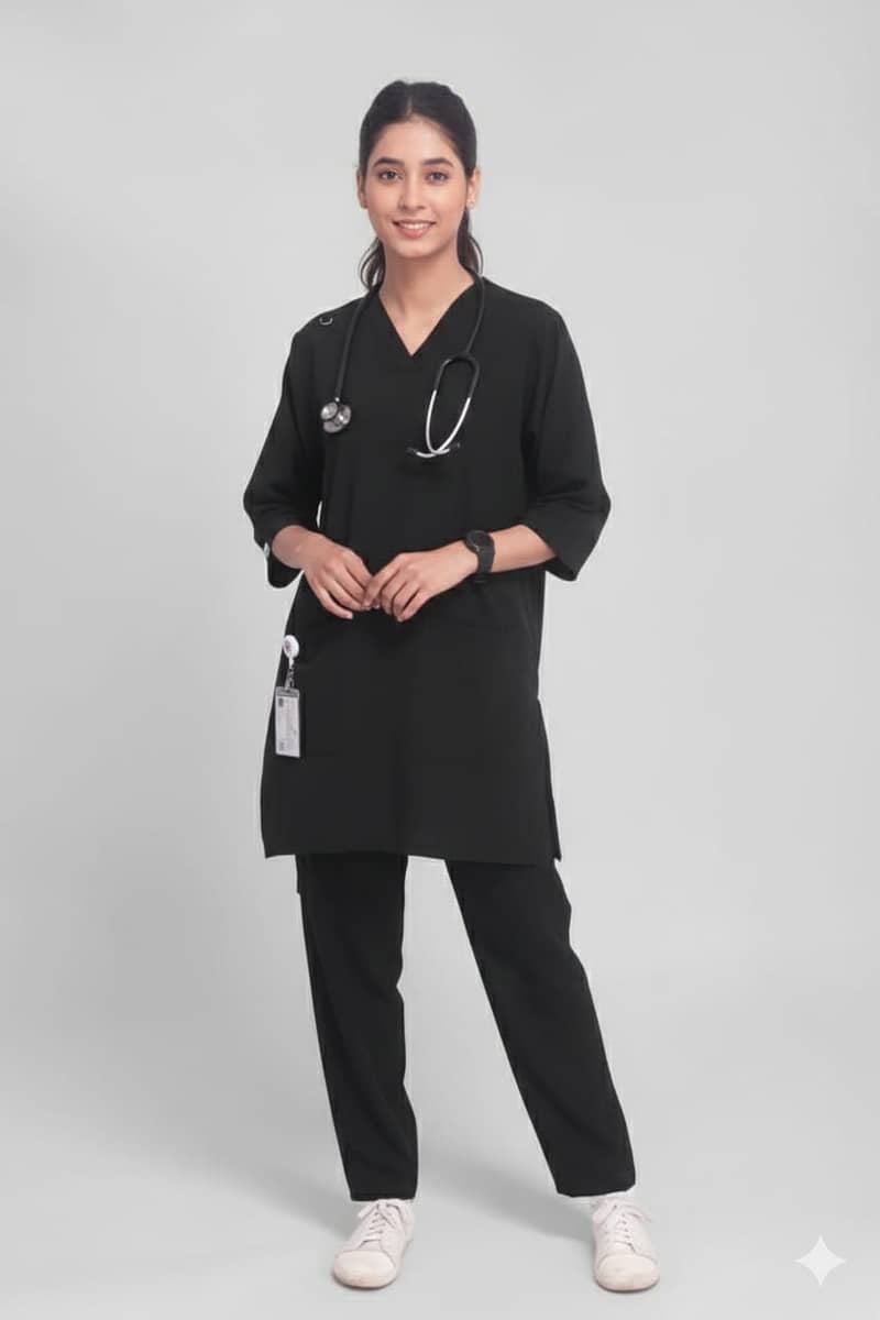 ڈاکٹرز اور نرسز کے لیے ٹاپ کوالٹی اسکرَب یونیفارم دستیاب ہے۔  بہترین 9