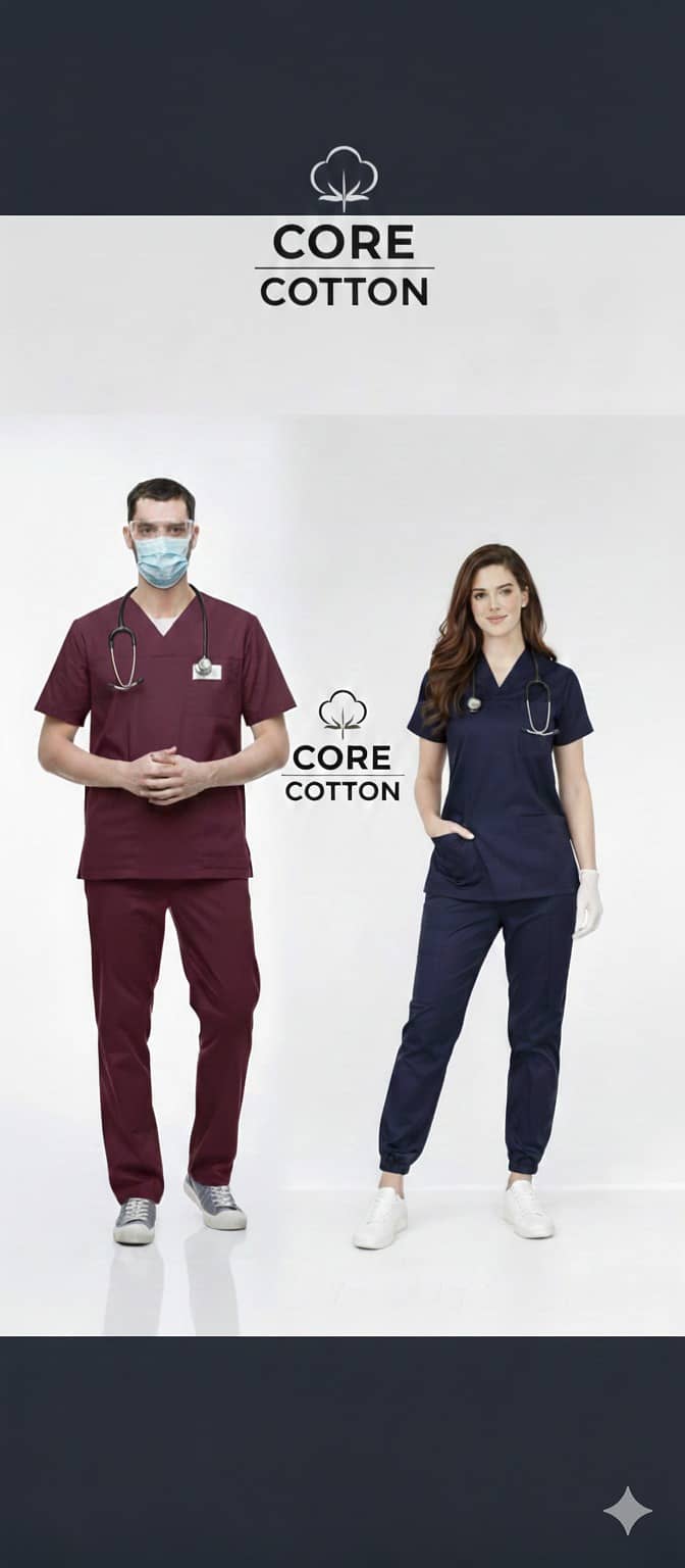 ڈاکٹرز اور نرسز کے لیے ٹاپ کوالٹی اسکرَب یونیفارم دستیاب ہے۔  بہترین 11