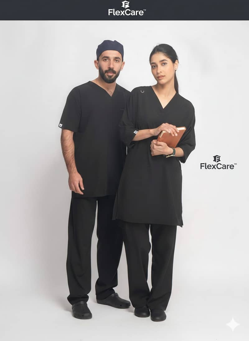 ڈاکٹرز اور نرسز کے لیے ٹاپ کوالٹی اسکرَب یونیفارم دستیاب ہے۔  بہترین 12