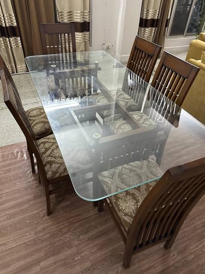 7 seater dinning table