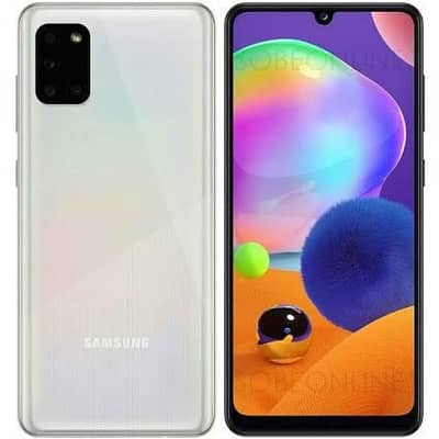Samsung galaxy a31 4 128 front finger only minor back crack h