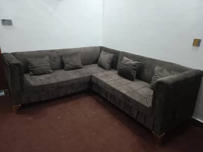 L shape 6 seater sofa