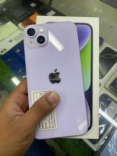 IPHONE 14 plus PTA Approved Dabba bhi hai
