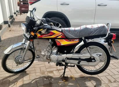 Altas Honda CD 70 (Black) 2026 sticker | 1st Owner