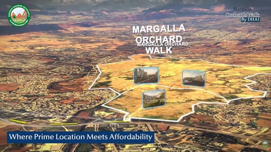 5.33 Marla (40x30) LG+G+5 Commercial Plot For Sale in DHA Margalla Orchards Walk