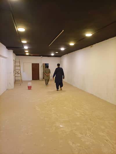 Empty Hall Office Space Available On Rent At Main Bahadurabad