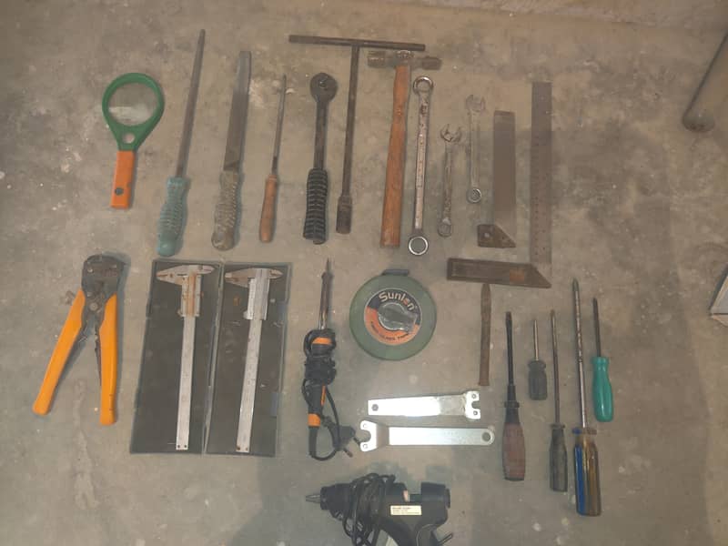 Tools available 1