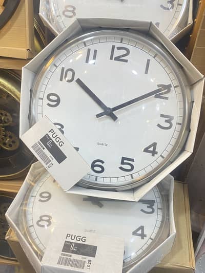 China imported wall clock with five year machine warranty
