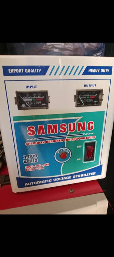 Samsung Voltage Stablizer 4000 watt