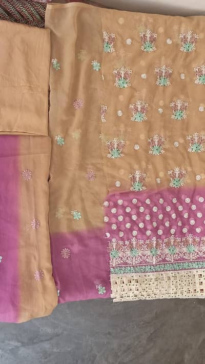 embroidery fancy dress