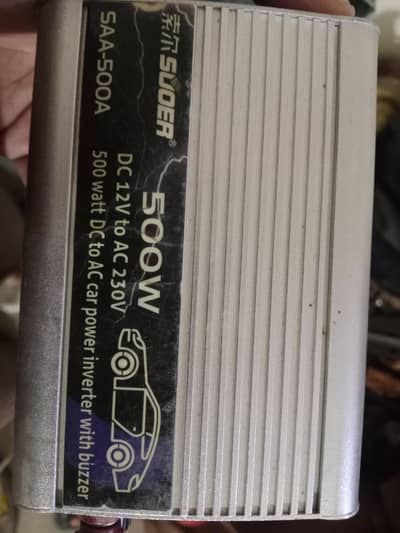 Suoer car power inverter 500watt