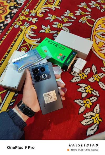 Infinix note 40 gaming devic 8+8/256 gb