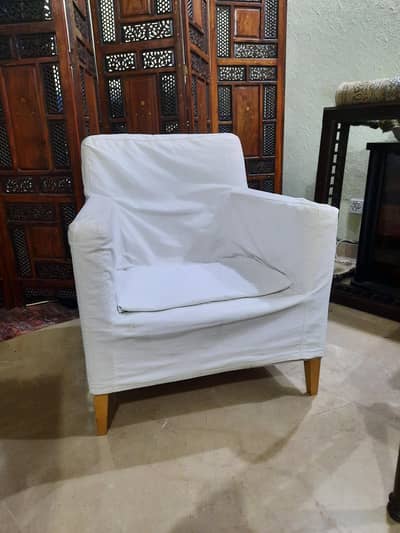 Elegant Coffee Chair – Customize with Your Own Seat Cushion