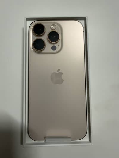 Iphone 16 pro non pta dessert titanium with full box