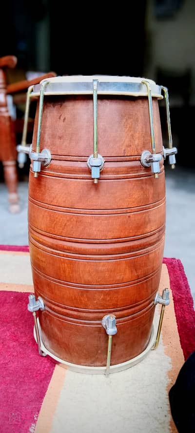 Pure wood dholak