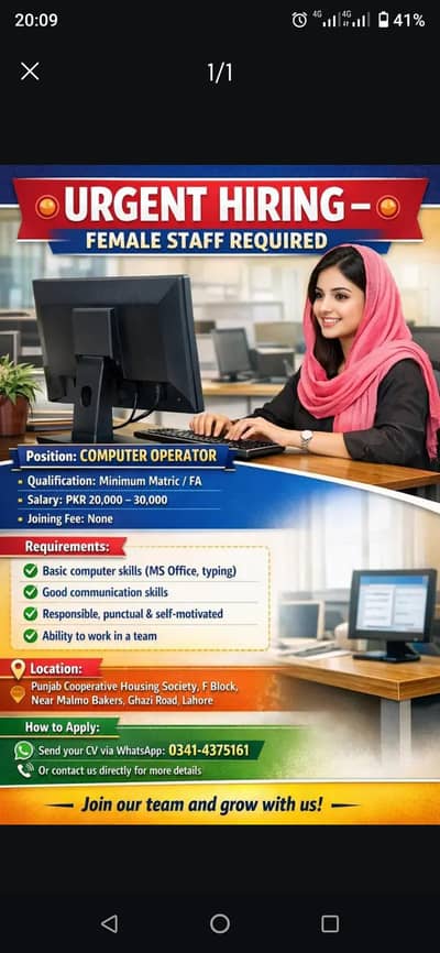 Customer Representative