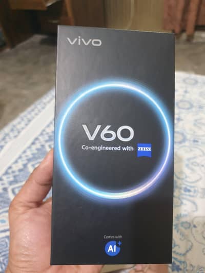 Vivo V60 Scratchless – 3 Month Used – Original Box & Charger