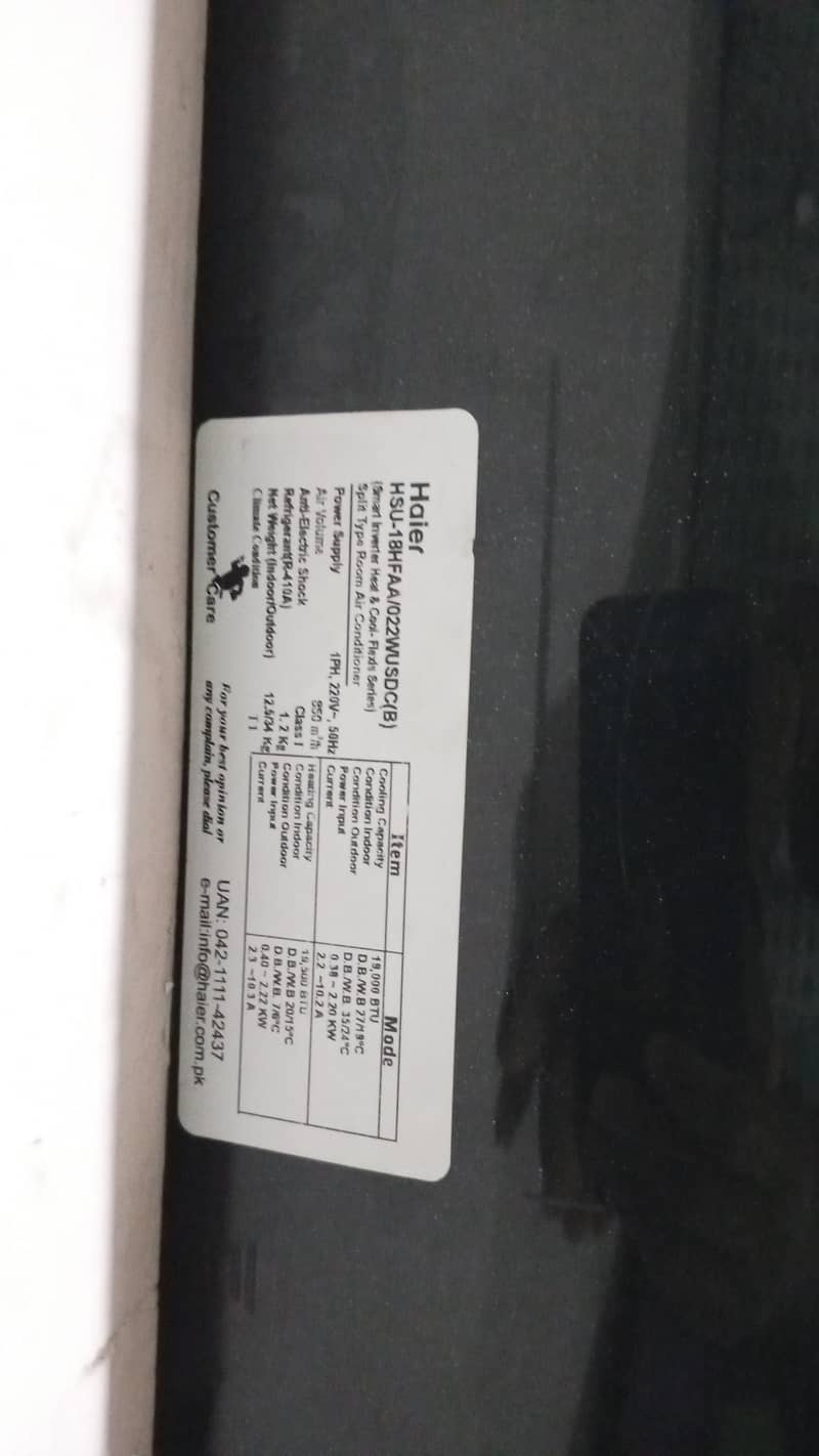 Haier Split AC 1