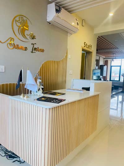 Running Beauty Salon Well Furnished luxury Setup with all facilities