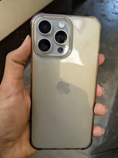 iphone 15 pro max jv natural titanium 256 GB 90 health 10/10 condition