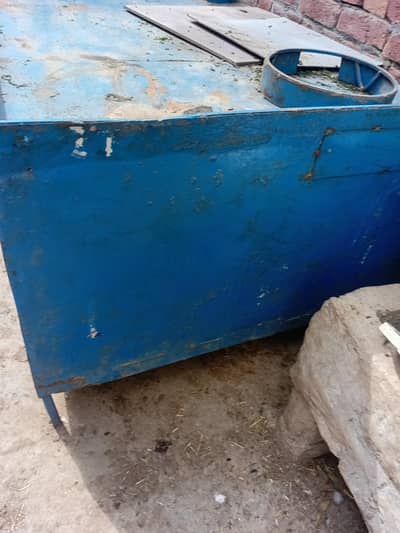 main cooking counter  with heavy gauge