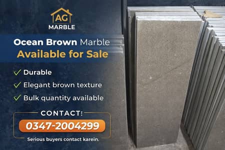 Marble For Sale, Best AG Marble, New Stock Marble Available In KHI