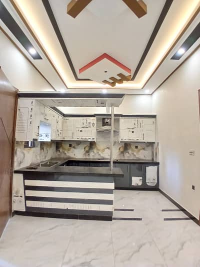 200 Sq. Yd. 2nd Floor With Roof 3 Bed D/D House For Rent At Corniche Society Near By Pilibhit Society 17A Scheme 33 Karachi