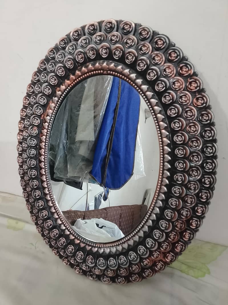 Fancy Oval Mirror 0
