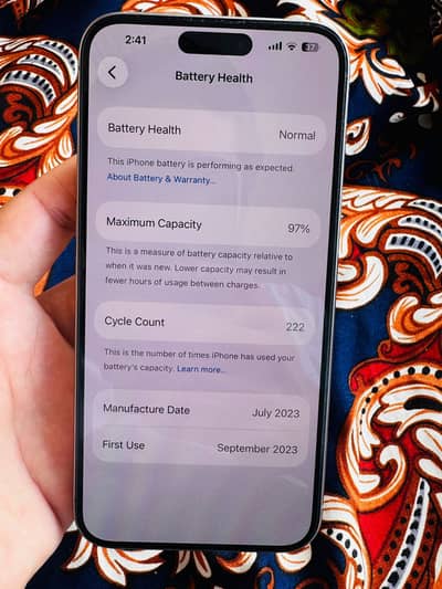 Iphone 15 pro Max Official PTA