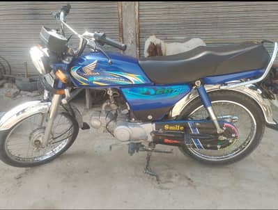 Cd 70 2024 Model Blue colour 10/10 condition.