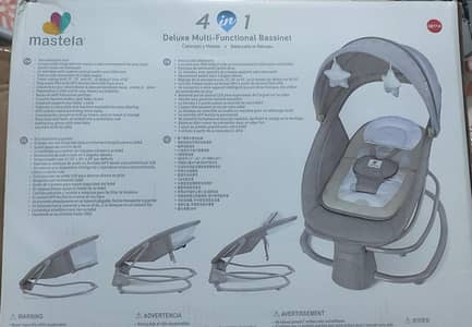 Deluxe multi functional bassinet Swing