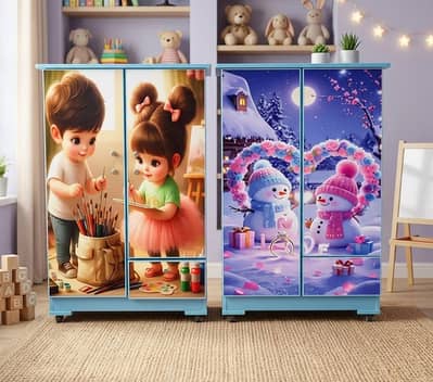 New Luxury kids wardrobe / Almari / baby cupboard  0316,5004723