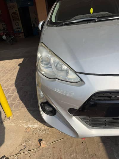 Toyota aqua 2018 model wood car