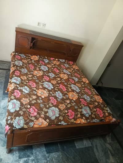 Double Bed with Mattress