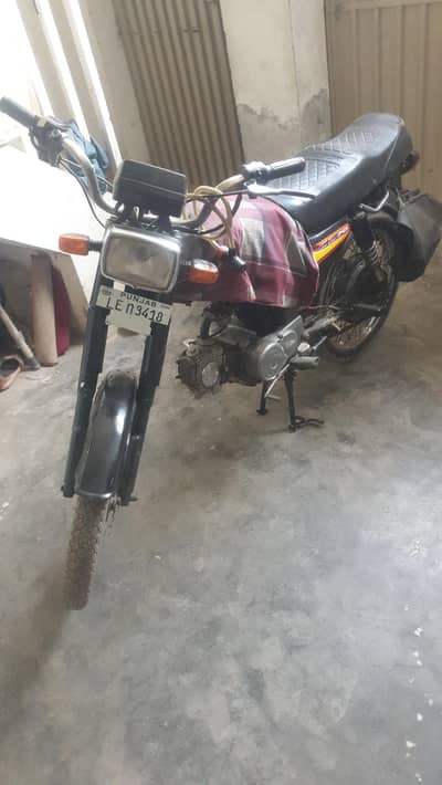 Road Prince hybird bike ( battery+ petrol )