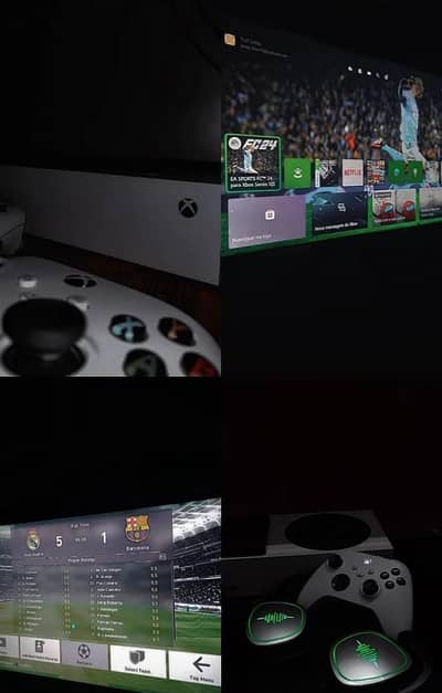 Xbox series s with original cable ‚ controller and paid games