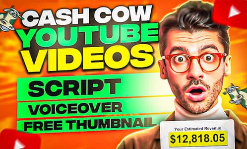 Create youtube videos for you that generate revenue for you